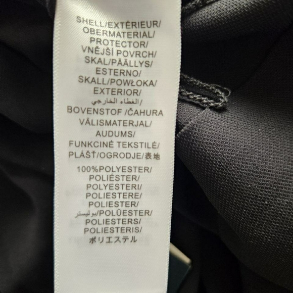 Adrianna Papell Black Crepe Overlay Sleeveless Jumpsuit Size 10 - Picture 10 of 11